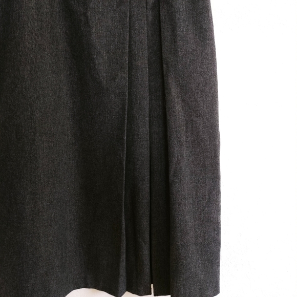VINTAGE Union made in the USA Women's gray long skirt size 16 - Picture 3 of 7